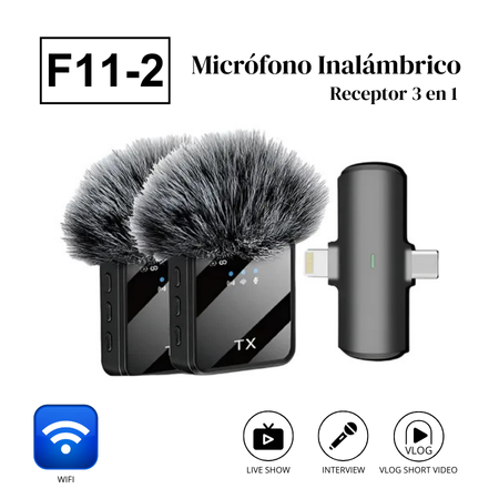 I - F11-2 Micrófono Pro MAX